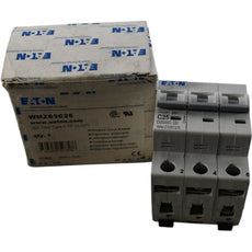NEW Eaton WMZS3C25 Miniature Circuit Breaker 25A 3 Pole 480Y 277V 10kA Type C DIN