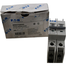NEW Eaton WMZT2C03 Miniature Circuit Breaker 3A 2 Pole 480V 10kA Type C DIN