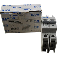 NEW Eaton WMZH2C25 25A 2 Pole 480V 277V C Curve Miniature Circuit Breaker