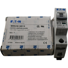 NEW Eaton WMZS1B13 13A 1 Pole 480V 277V B Curve Miniature Circuit Breaker
