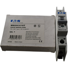 NEW Eaton WMZH1C16T 16A 1-Pole Type C Miniature Circuit Breaker UL 489 277V 14kA