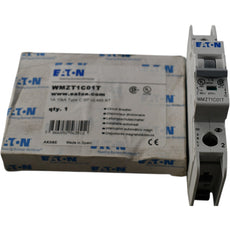 NEW Eaton WMZT1C01T 1A 1 Pole Type C Miniature Circuit Breaker UL 489 277V 10kA