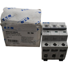 NEW Eaton WMZS3D20 20A 3 Pole Type D Miniature Supplementary Protector 480V 10kA