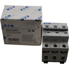 NEW Eaton WMZS3D32 32A 3 Pole Type D Miniature Supplementary Protector 480V 10kA
