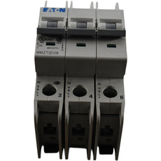 NEW Eaton WMZT3D08 8A 3 Pole Type D Miniature Circuit Breaker UL 489 480V 10kA