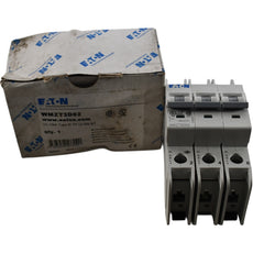NEW Eaton WMZT3D02 2A 3 Pole Type D Miniature Circuit Breaker UL 489 480V 10kA