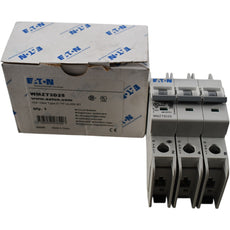 NEW Eaton WMZT3D25 25A 3 Pole Type D Miniature Circuit Breaker UL 489 480V 10kA