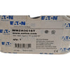 NEW Eaton WMZH3C16T 16A 3 Pole Type C 14kA 480Y/277V DIN Rail Circuit Breaker