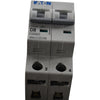 NEW Eaton WMZS2D08 8A 2 Pole Type D 10kA 277/480V DIN Rail Circuit Breaker