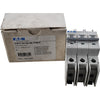 NEW Eaton WMZT3CX1T 1.5A 3 Pole Type C 10kA 277/480V DIN Rail Circuit Breaker