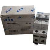 NEW Eaton WMZS2C01 Miniature Circuit Breaker 1A 2 Pole 480Y 277V 10kA Type C DIN