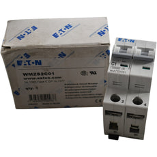 NEW Eaton WMZS2C01 Miniature Circuit Breaker 1A 2 Pole 480Y 277V 10kA Type C DIN