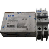 NEW Eaton WMZT2DX1 Miniature Circuit Breaker 1A 2 Pole 480Y 277V Type D DIN