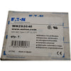 NEW Eaton WMZS2C40 Miniature Circuit Breaker 40A 2 Pole 480Y 277V Type C DIN