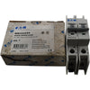 NEW Eaton WMZD2C05 Miniature Circuit Breaker 5A 2 Pole 480V Type C DIN