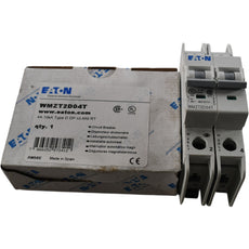 NEW Eaton WMZT2D04T Miniature Circuit Breaker 4A 2 Pole 480Y 277V Type D DIN