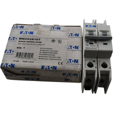 NEW Eaton WMZH2D16T Miniature Circuit Breaker 16A 2 Pole 480Y 277V Type D DIN
