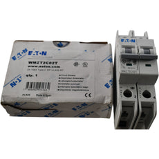 NEW Eaton WMZT2C02T Miniature Circuit Breaker 2A 2 Pole 480Y 277V Type C DIN