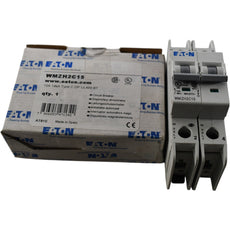 NEW Eaton WMZH2C15 Miniature Circuit Breaker 15A 2 Pole 480Y 277V 14kA Type C DIN