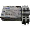 NEW Eaton WMZH2C15 Miniature Circuit Breaker 15A 2 Pole 480Y 277V 14kA Type C DIN
