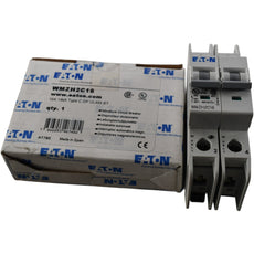 NEW Eaton WMZH2C16 Miniature Circuit Breaker 16A 2 Pole 480Y 277V Type C DIN