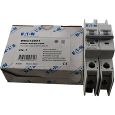 NEW Eaton WMZT2DX1 Miniature Circuit Breaker 1A 2 Pole 480Y 277V Type D DIN