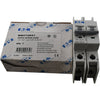 NEW Eaton WMZT2DX1 Miniature Circuit Breaker 1A 2 Pole 480Y 277V Type D DIN