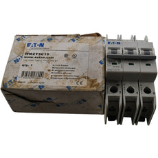 NEW Eaton WMZT3C15 Miniature Circuit Breaker 15A 3 Pole 480Y 277V Type C DIN