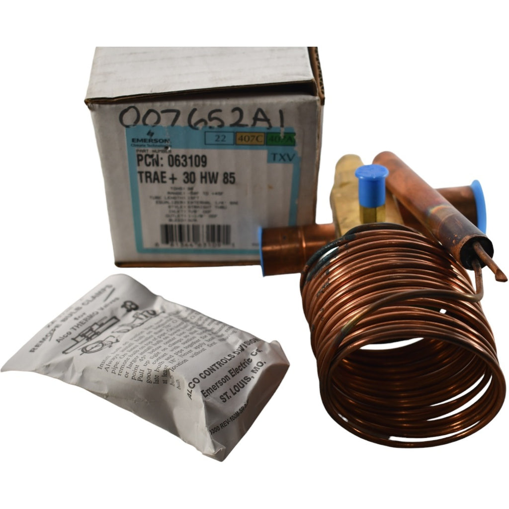 Replacing R22 With R407c NEW Emerson TRAE+ 30 HW 85 PCN 063109 Thermal Expansion Valve R22 R407 ...