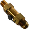 NEW Superior 3012-300 Straight-Thru Pressure Relief Valve 1/4 NPT x 3/8 SAE 300 PSI