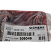 NEW Siemens 500-636193 Sirius ZB-R Weatherproof Back Box Red Fire Alarm Mounting