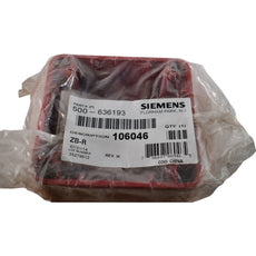 NEW Siemens 500-636193 Sirius ZB-R Weatherproof Back Box Red Fire Alarm Mounting
