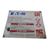 NEW Eaton Cutler-Hammer DH362FGK Series B 60 Amp 600V 3-Pole Safety Switch NEMA 1