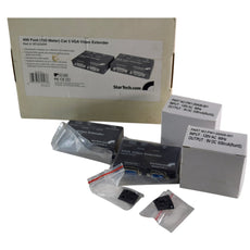 NEW StarTech ST121UTP VGA Video Extender over Cat5 500ft 150m TAA Kit