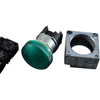 NEW Siemens 3SB3 644-6BA40 Indicator Light Green LED 24V AC/DC 3SB36446BA40
