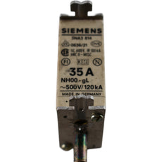 NEW Siemens 3NA3814 LV HRC Fuse Link NH000 35A 500V AC 250V DC 120kA gG 3NA3 814