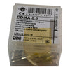 NEW ILME CDMA 0.7 Male Crimp Contacts 10A 18 AWG 0.75mm2 Silver Plated 200 PCS