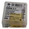 NEW ILME CDMA 0.7 Male Crimp Contacts 10A 18 AWG 0.75mm2 Silver Plated 200 PCS