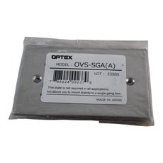 NEW Optex OVS-SGA(A) Single Gang Box Adapter Plate for OVS Series Sensors