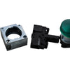 NEW Siemens 3SB3644-6BA40 Indicator Light Green LED 24V AC/DC 22mm Round Metal