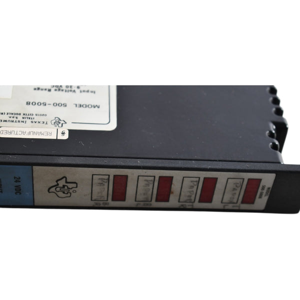Siemens Texas Instruments 500-5008 24VDC PLC Input Module 2460550-0001 ...
