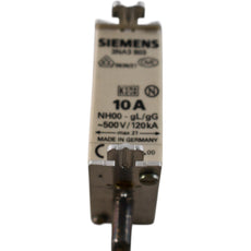 NEW Siemens 3NA3 803 NH00 10A 500V 120kA HRC Low Voltage Fuse Link