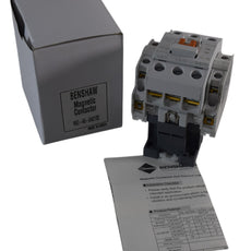 NEW Benshaw RSC-40-6AC120 Magnetic Contactor 3 Pole 40A 120V Coil 25HP