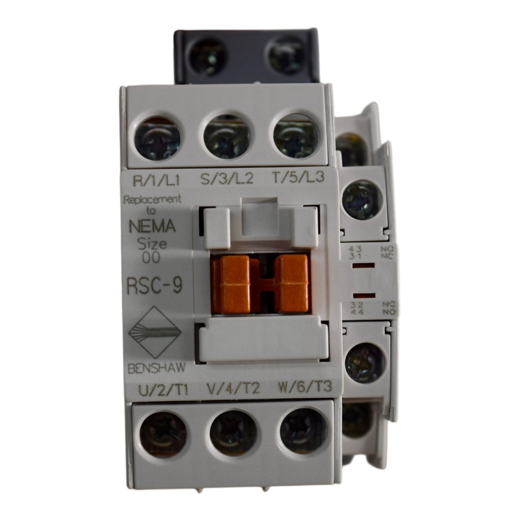 NEW Benshaw RSC-9-6AC120 Magnetic Contactor 3 Pole 9A 120V Coil 5HP ...
