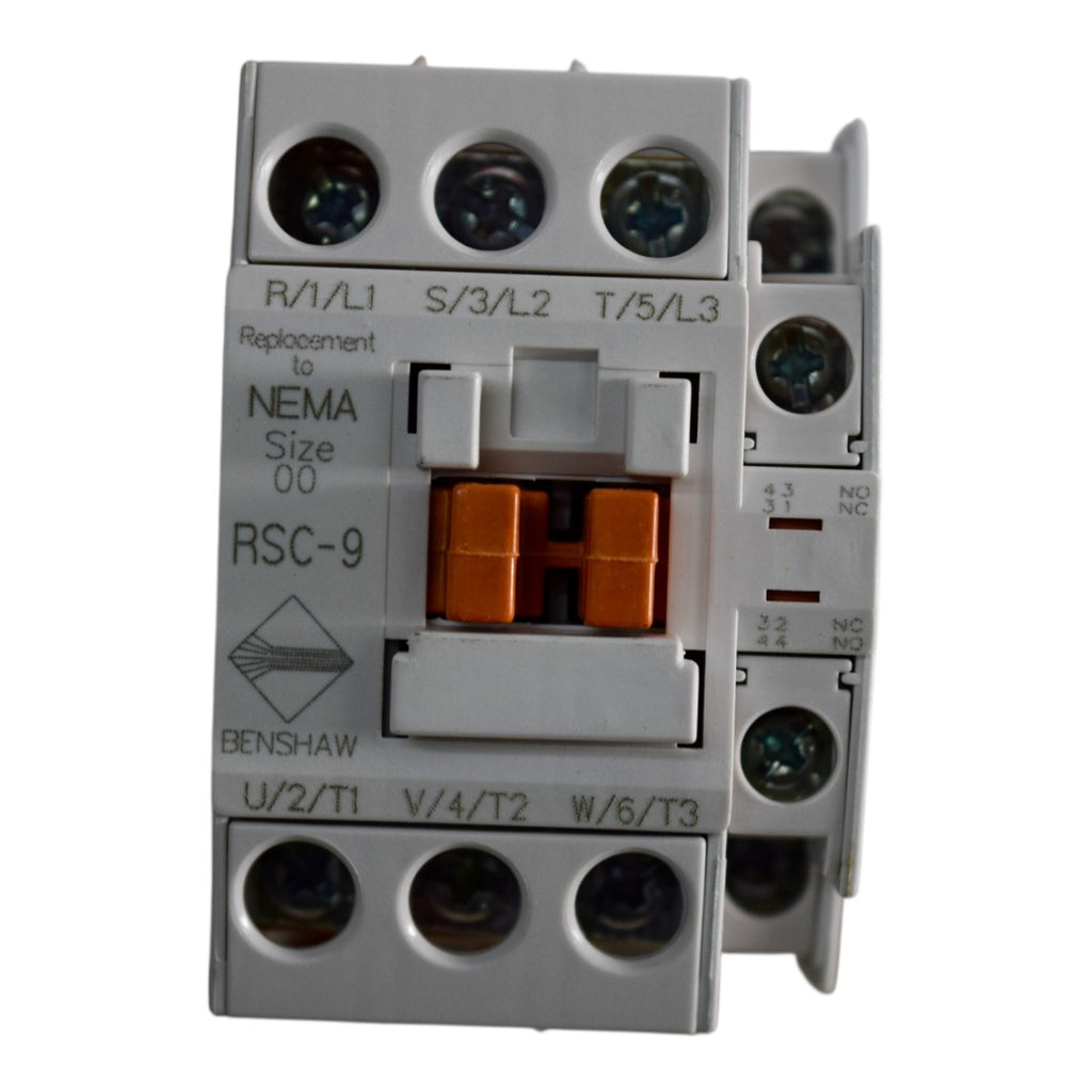 NEW Benshaw RSC-9-6AC120 Magnetic Contactor 3 Pole 9A 120V Coil 5HP 60 ...