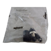 NEW Wago 756-9204/0040-0000 M12 Cable Plug 4 Pole Right Angle A-Coded IP67