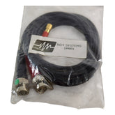 NEW NDT Systems DMB01 Dual Microdot to BNC Transducer Cable 6ft Ultrasonic