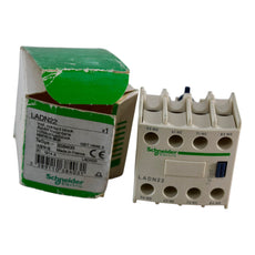 NEW Schneider Electric TeSys LADN22 Auxiliary Contact Block 2 NO + 2 NC