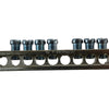 Schneider Electric PK15GTA Equipment Ground Bar Kit 4-14 AWG 15 Terminal