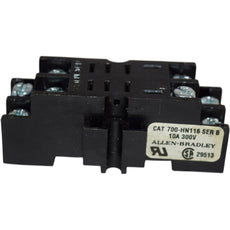 Allen Bradley 700-HN116 SER B Relay Socket 10A 300V 8-Blade Miniature Base